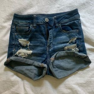 American eagle next level stretch jeans shorts